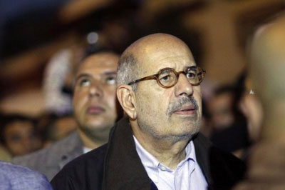 ElBaradei defende boicote das eleies legislativas no Egito