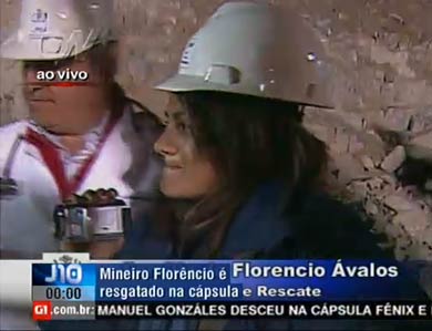 Veja em tempo Real o Resgate dos 33 mineiros no Chile. Manuel Gonzlez, o socorrista, trabalha na Codelco, estatal do cobre chilena, e tem mais de 20 
