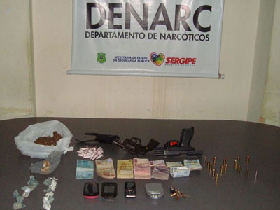 PM  preso por associao ao trfico de drogas em Aracaju