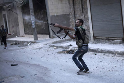 NYT diz ter vdeo de rebeldes srios executando soldados