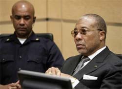 Recomea julgamento contra ex-presidente liberiano 