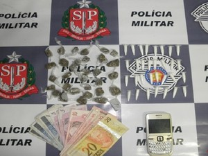 Rapaz de 20 anos  preso por trfico de drogas em bairro de Piracicaba