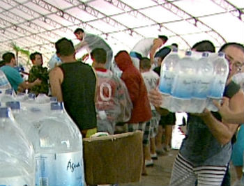 Campanha da Cruz Vermelha e da Rede Vitria bate recorde de doaes para vtimas das chuvas