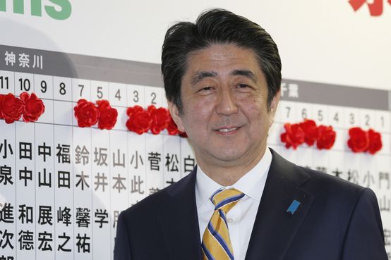 Primeiro-ministro japons vence eleies