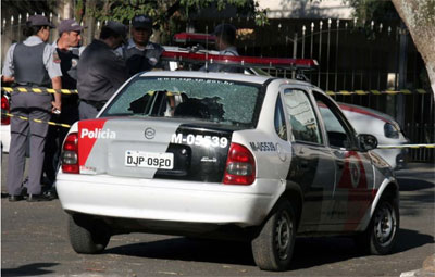 Tragdia - Morre policial baleado em viatura na zona norte de SP - O soldado da PM, Marcos Marcelino