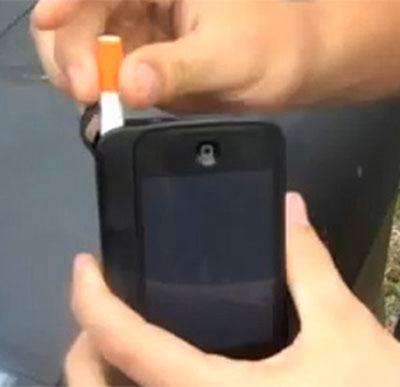 Jovens americanos criam capa para iPhone que esconde cigarro