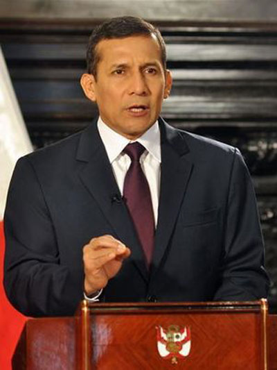 Peru: conflitos sociais derrubam popularidade de Humala