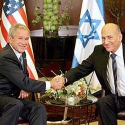 Bush diz que EUA so melhor amigo de Israel no mundo 