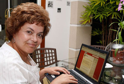 Dilma contesta reportagens sobre a PNAD atravs do twitter
