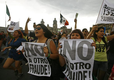 Esquerda promete tentar impugnar eleio presidencial no Mxico