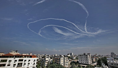 Avies de Israel promovem ataques areos contra Faixa de Gaza  
