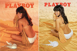 Samara Felippo recria capa clssica  'Playboy' dos anos 60.