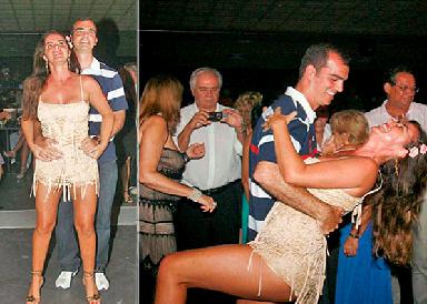 Luma de Oliveira curte baile de carnaval com o namorado