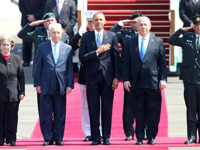 Obama chega a Israel e diz que laos com pas so inquebrveis  