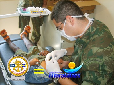 Maratazes recebe Ao Cvico-Social da Marinha do Brasil