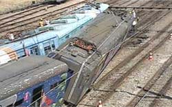 Secretaria confirma 8 feridos em acidente de trem