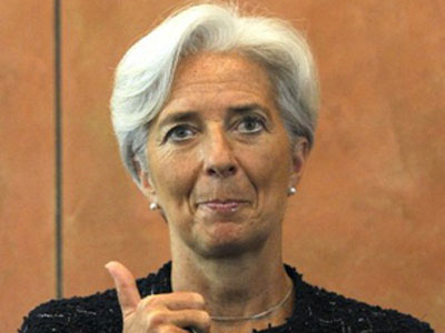 Lagarde toma posse de seu cargo  frente do FMI