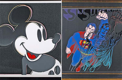 Obras de Warhol e Lichtenstein so furtadas de museu
