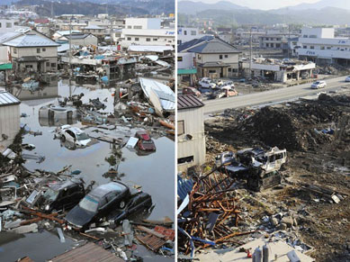 Lixo do tsunami do Japo chegou 