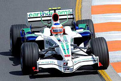 Barrichello comemora boa posio no grid