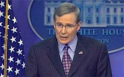 Ir  perigoso mesmo com programa atmico parado, diz Bush