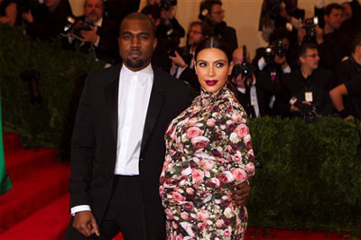 Filha de Kanye e Kim Kardashian se chama North West