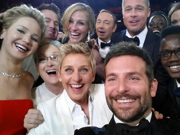 Selfie de Ellen DeGeneres foi o post mais replicado de 2014