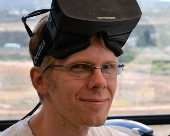 Oculus VR entra de vez no mercado neste ano, diz John Carmac