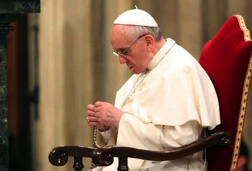 Papa rezou pela pacificao da Ucrnia