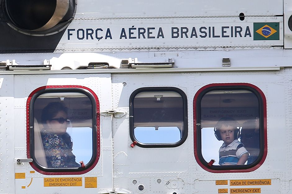Dilma vai  Bahia com a famlia para descansar.