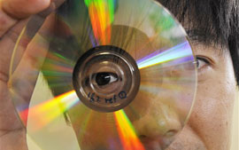 Tcnica poder ampliar capacidade do DVD em 10 mil vezes