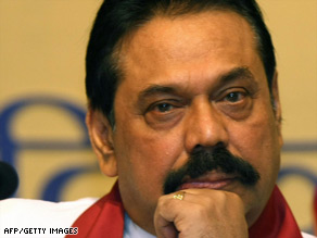 Presidente do Sri Lanka cancela viagem por atentado 