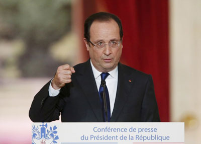 Hollande defende governo econmico para a zona euro com Presidente a tempo inteiro