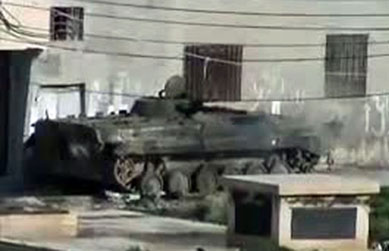 Tanques saem de cidade rebelada na Sria, diz oposio