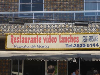 Restaurante Vdeo Lanches Delcias na Panela de Barro