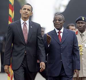 Em Gana, Obama defende relevncia global da frica
