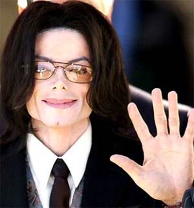 Cenas para novo vdeo de Michael Jackson filmadas em avio