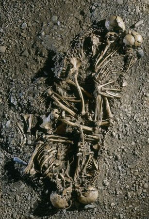 Esqueletos de 4.600 a.C.