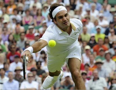 Federer ganha mais uma e vai s oitavas em Wimbledon 