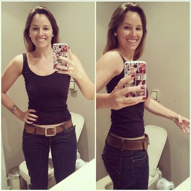 Depois de perder 19 quilos, Mariana Belm comemora resultado da dieta