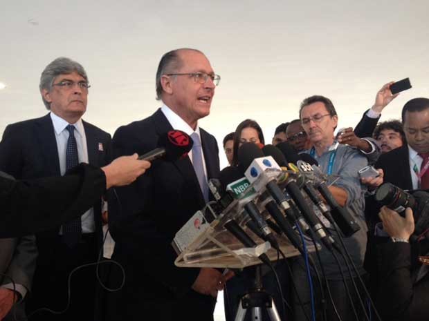 Alckmin diz que SP precisa de  R$ 3,5 bi para enfrentar cris
