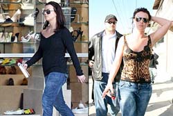 Britney Spears sai de loja em Los Angeles sem pagar .