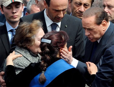 Berlusconi se oferece para abrigar vtimas do terremoto 