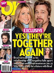 Jennifer Aniston e Brad Pitt esto juntos de novo, diz revista