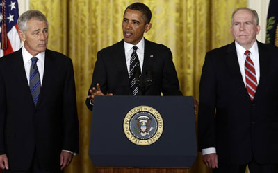 Obama anuncia nomes polmicos para chefia do Pentgono e da CIA  