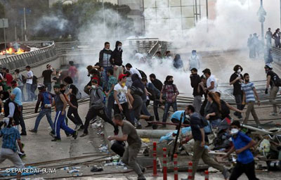 Protestos na Turquia registram novos confrontos