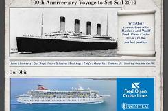 Navio cruzeiro far viagem para lembrar 100 anos do Titanic