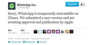 Falha faz Apple retirar aplicativo WhatsApp de loja virtual