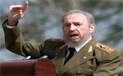 Fidel homenageia general morto, destacando lies e exemplo