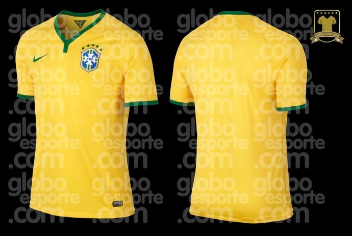 Exclusivo: conhea a camisa que o Brasil usar na Copa do Mundo de 2014